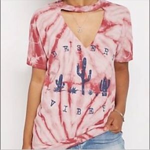 Rue21 desert vibes choker tee